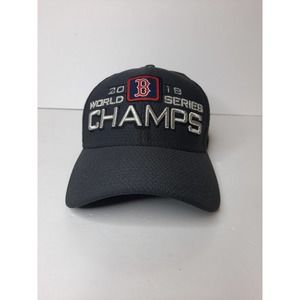 Boston Red Sox New Era 2018 World Series Champions 39Thirty Cap Flex Hat OSFM